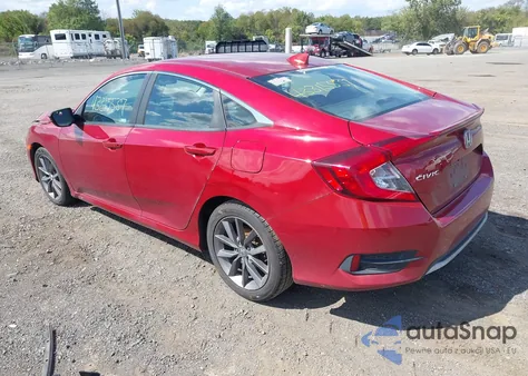 2020 Honda Civic Ex from USA, damaged, VIN 19XFC1F39LE014032